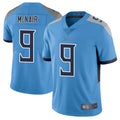 CAdoa T.Titans #9 Steve McNair Player Light Blue Vapor Limited Stitched Jerseys