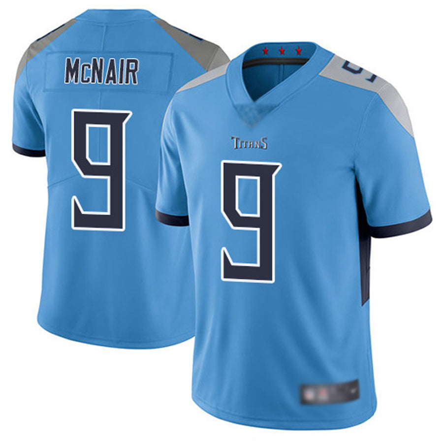 CAdoa T.Titans #9 Steve McNair Player Light Blue Vapor Limited Stitched Jerseys