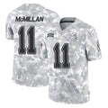 CAdoa TB.Buccaneers #11 Jalen McMillan Player Arctic Camo Limited Salute To Service Home Game Stitched Jerseys