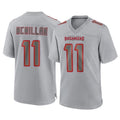 CAdoa TB.Buccaneers #11 Jalen McMillan Player Gray Atmosphere Fashion Home Game Stitched Jerseys