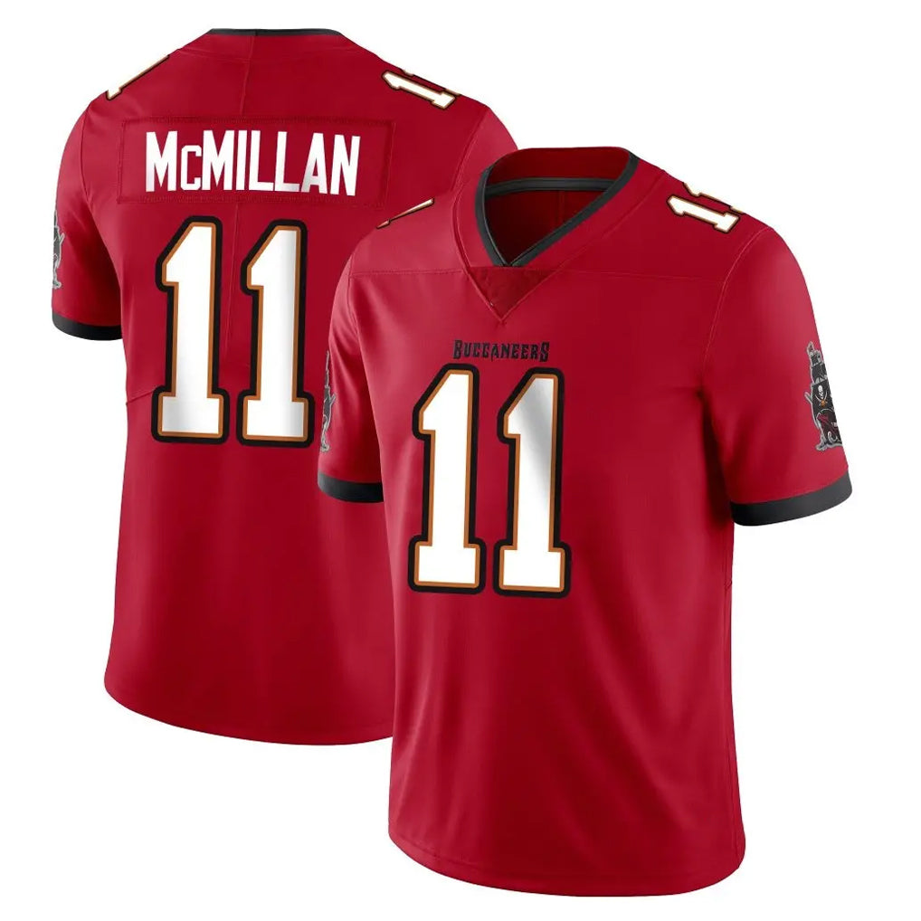 CAdoa TB.Buccaneers #11 Jalen McMillan Player Red Limited Vapor Home Game Stitched Jerseys