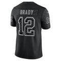 CAdoa TB.Buccaneers #12 Tom Brady Player Black RFLCTV Limited Stitched Jerseys