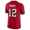 CAdoa TB.Buccaneers #12 Tom Brady Player Red Vapor F.U.S.E. Limited Stitched Jerseys