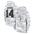 CAdoa TB.Buccaneers #14 Chris Godwin Jr. Player Salute to Service Hoodies Stitched Jerseys