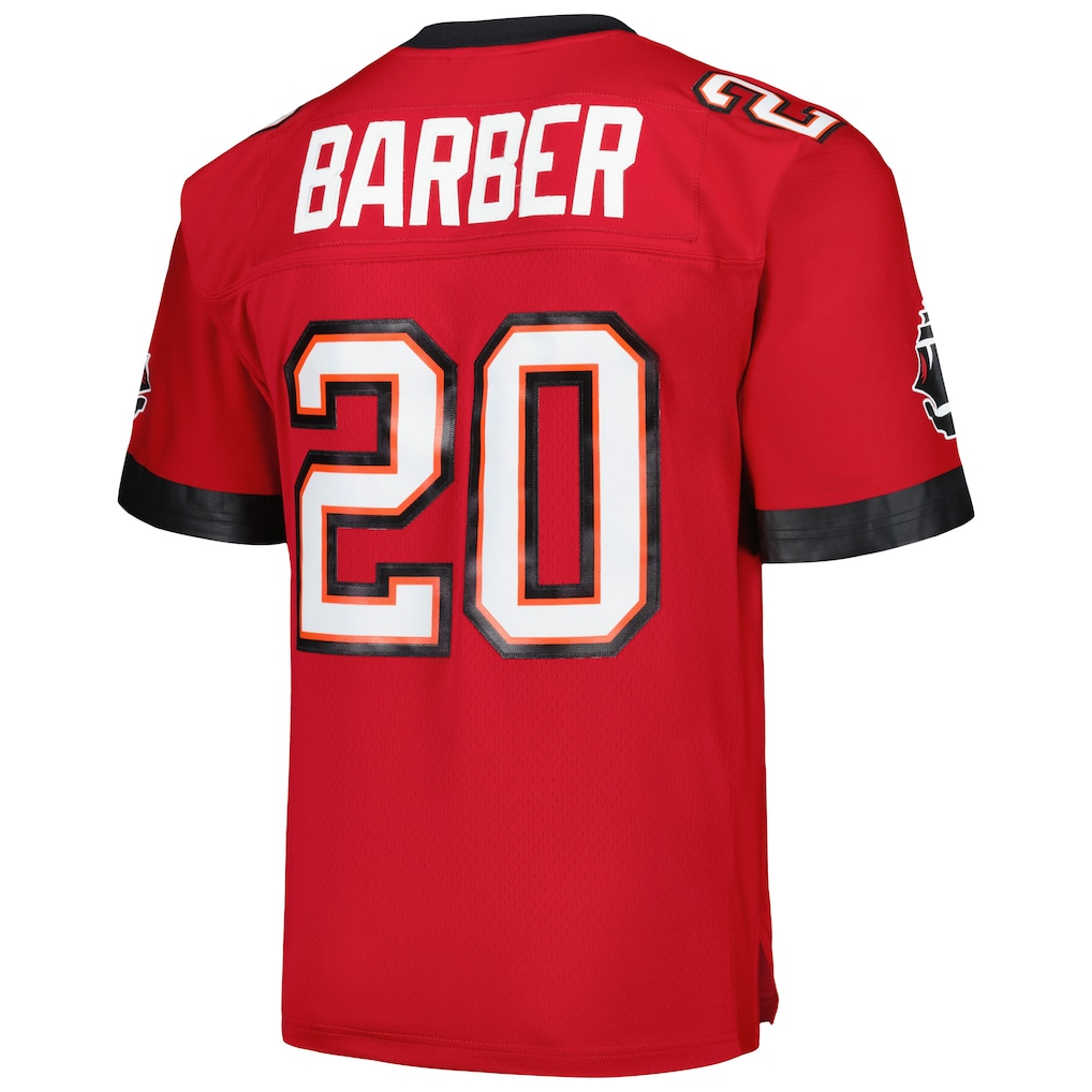 CAdoa TB.Buccaneers #20 Ronde Barber Mitchell & Ness Red Legacy Replica Jersey Stitched Puhic