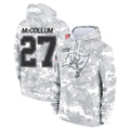 CAdoa TB.Buccaneers #27 Zyon McCollum Player Arctic Camo Limited Salute to Service Pullover Hoodies Game Stitched Jerseys
