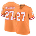 CAdoa TB.Buccaneers #27 Zyon McCollum Player Orange Throwback Home Game Stitched Jerseys