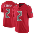 CAdoa TB.Buccaneers #2 Emeka Egbuka Player Red Vapor Limited Stitched Jerseys