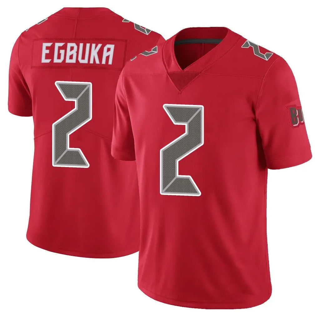 CAdoa TB.Buccaneers #2 Emeka Egbuka Player Red Vapor Limited Stitched Jerseys