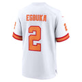 CAdoa TB.Buccaneers #2 Emeka Egbuka Player White 50th Season Game Stitched Jerseys
