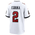 CAdoa TB.Buccaneers #2 Emeka Egbuka Player White Home Game Stitched Jerseys