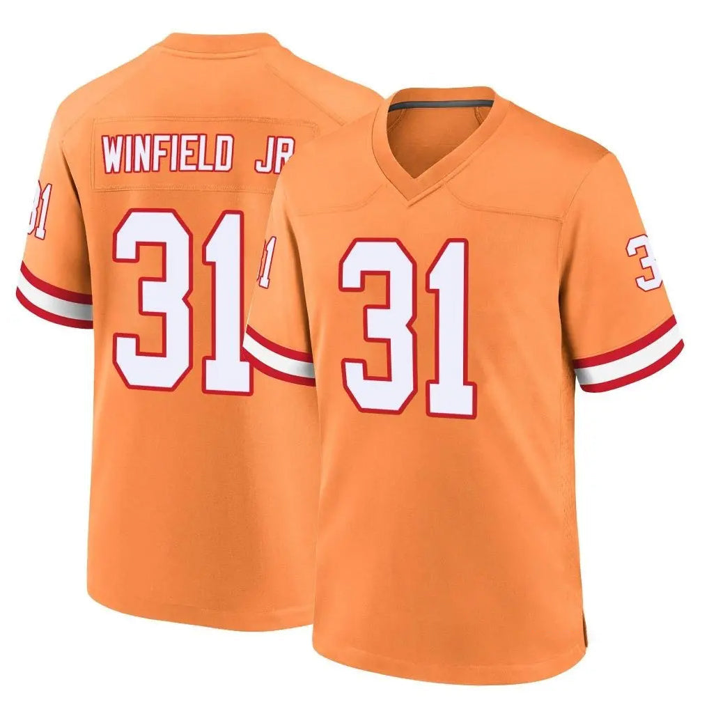 CAdoa TB.Buccaneers #31 Antoine Winfield Jr. Player Orange Throwback Home Game Stitched Jerseys