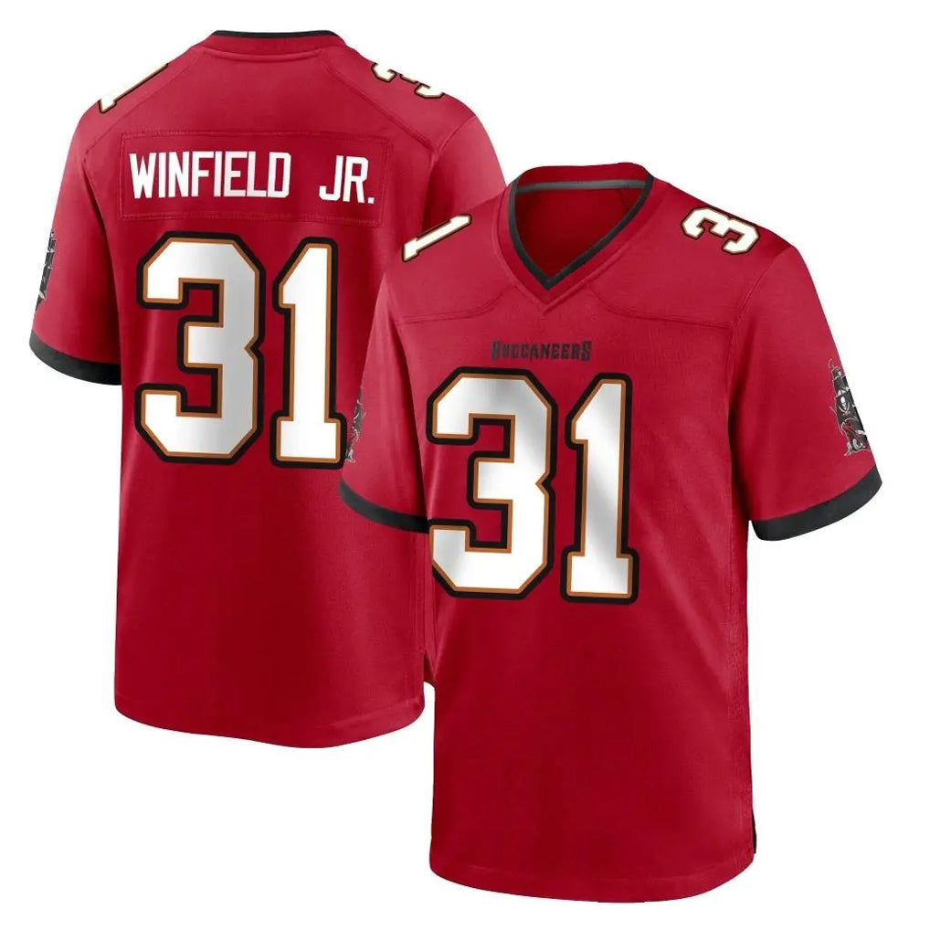 CAdoa TB.Buccaneers #31 Antoine Winfield Jr. Player Red Home Game Stitched Jerseys