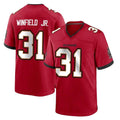 CAdoa TB.Buccaneers #31 Antoine Winfield Jr. Player Red Home Game Stitched Jerseys