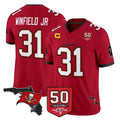 CAdoa TB.Buccaneers #31 Antoine Winfield Jr. Player Red Limited 2026 Season Vapor F.U.S.E. Home Game Stitched Jerseys