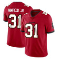 CAdoa TB.Buccaneers #31 Antoine Winfield Jr. Player Red Limited Vapor F.U.S.E. Home Game Stitched Jerseys