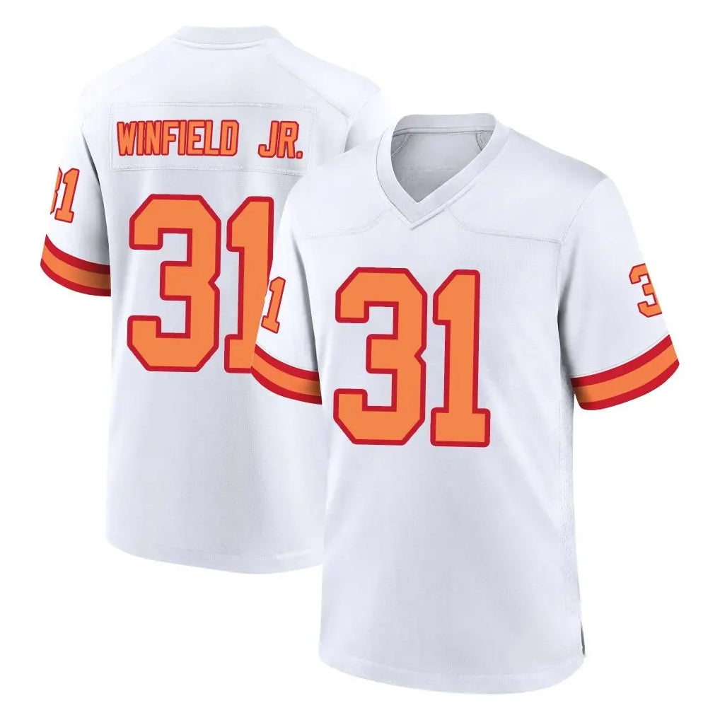 CAdoa TB.Buccaneers #31 Antoine Winfield Jr. Player White '76 Home Game Stitched Jerseys