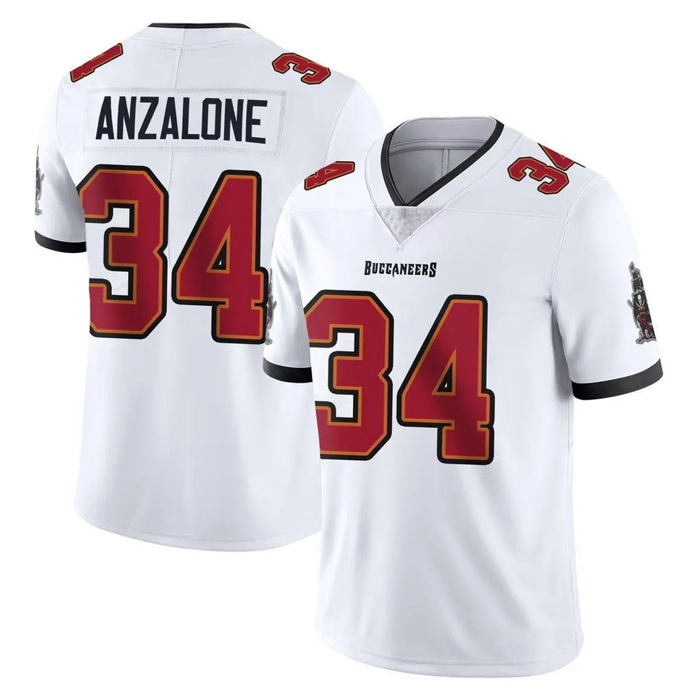 CAdoa TB.Buccaneers #34 Alex Anzalone Player White Limited Vapor Untouchable Home Game Stitched Jerseys