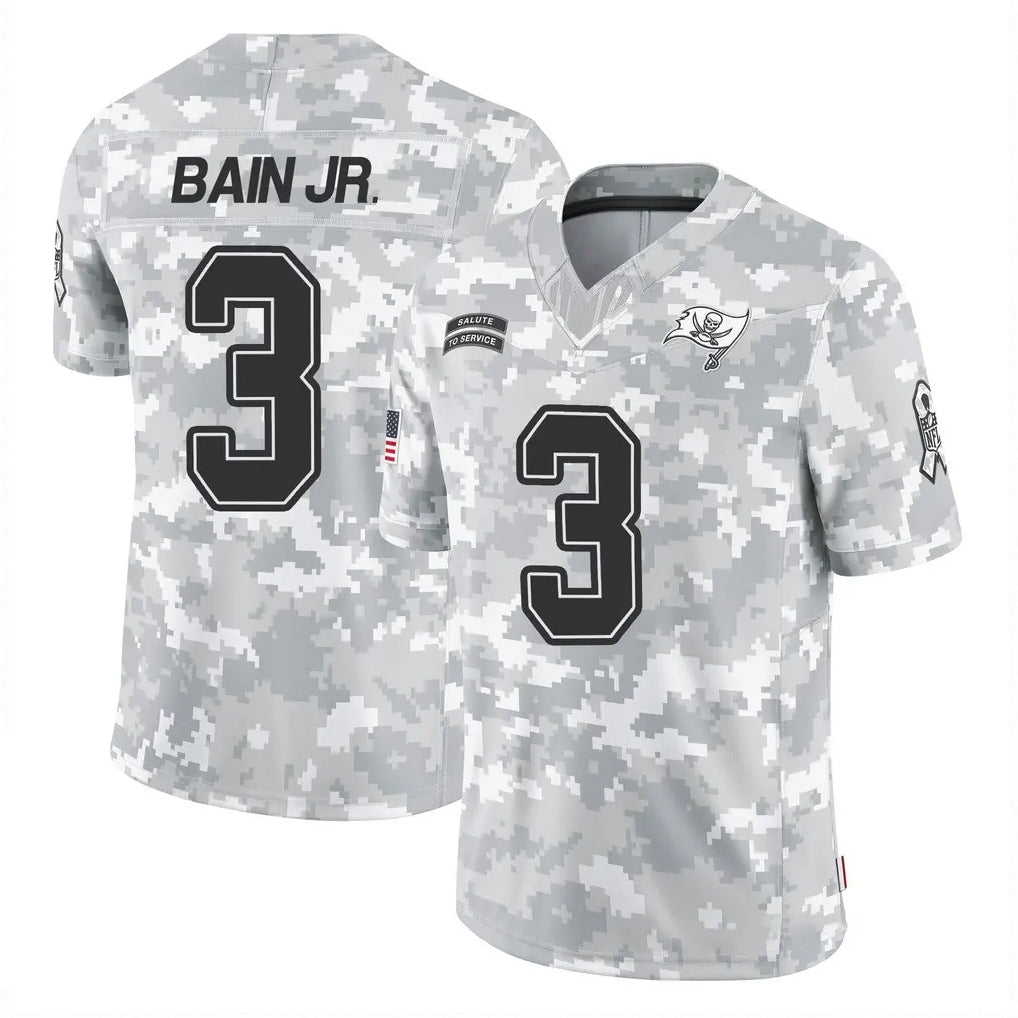 CAdoa TB.Buccaneers #3 Rueben Bain Jr. Player Arctic Camo Limited Salute To Service Home Game Stitched Jerseys