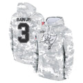 CAdoa TB.Buccaneers #3 Rueben Bain Jr. Player Arctic Camo Limited Salute to Service Pullover Hoodies Game Stitched Jerseys