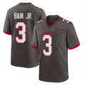 CAdoa TB.Buccaneers #3 Rueben Bain Jr. Player Pewter Alternate Home Game Stitched Jerseys