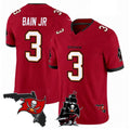 CAdoa TB.Buccaneers #3 Rueben Bain Jr. Player Red Limited 2026 Season Vapor F.U.S.E. Home Game Stitched Jerseys