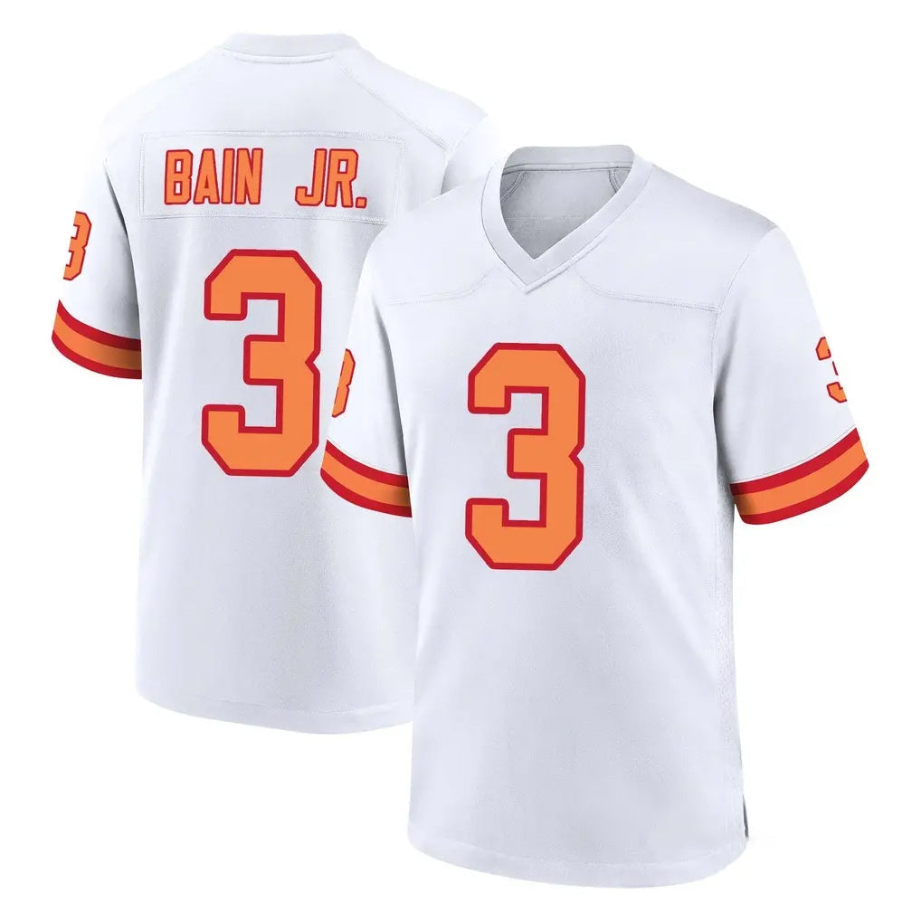 CAdoa TB.Buccaneers #3 Rueben Bain Jr. Player White '76 Home Game Stitched Jerseys