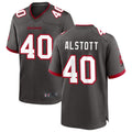 CAdoa TB.Buccaneers #40 Mike Alstott Player Pewter Game Stitched Jerseys