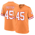 CAdoa TB.Buccaneers #45 Josiah Trotter Player Orange Throwback Home Game Stitched Jerseys