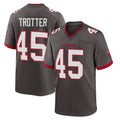 CAdoa TB.Buccaneers #45 Josiah Trotter Player Pewter Alternate Home Game Stitched Jerseys