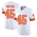 CAdoa TB.Buccaneers #45 Josiah Trotter Player White Limited '76 Vapor F.U.S.E. Home Game Stitched Jerseys