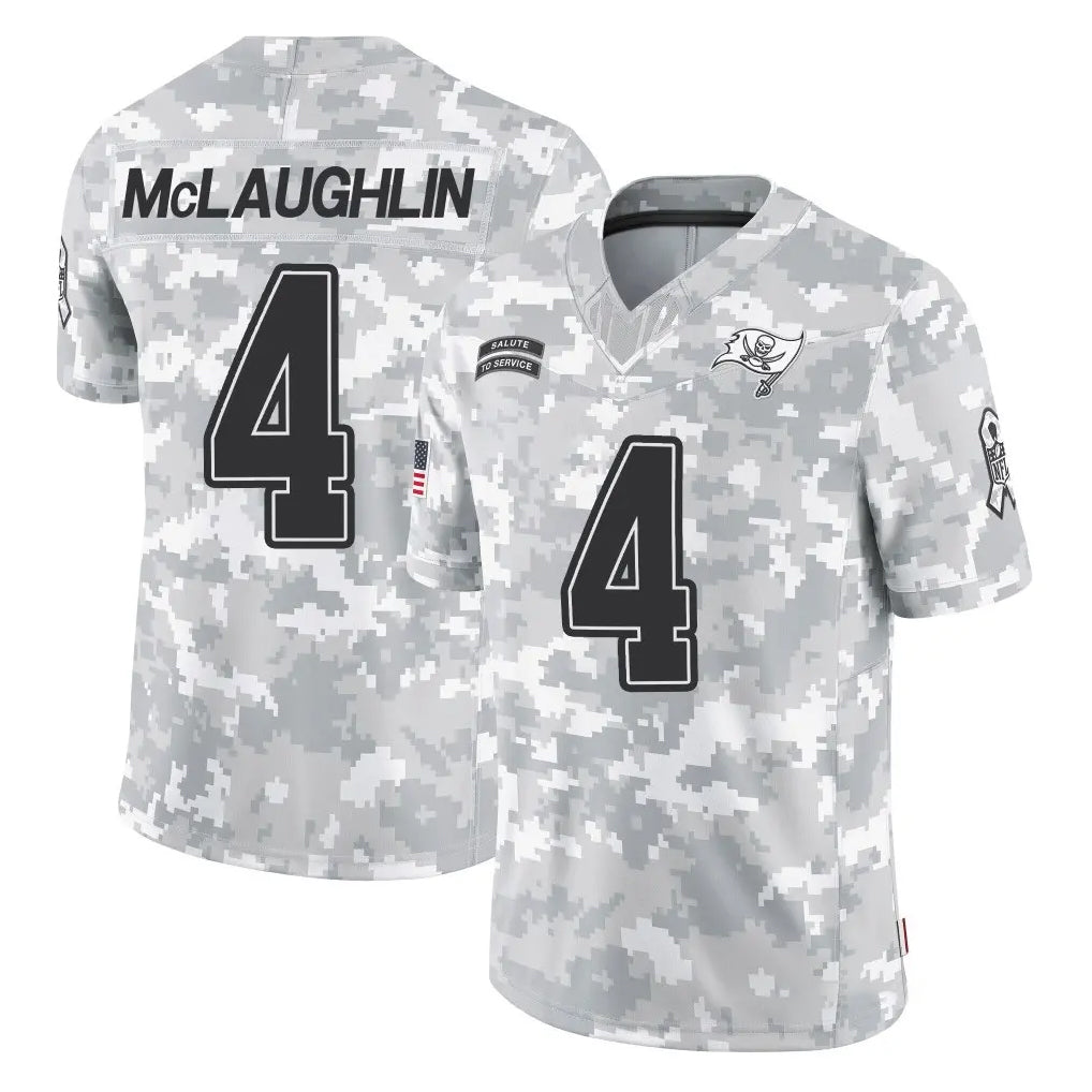CAdoa TB.Buccaneers #4 Chase McLaughlin Player Arctic Camo Limited Salute To Service Home Game Stitched Jerseys
