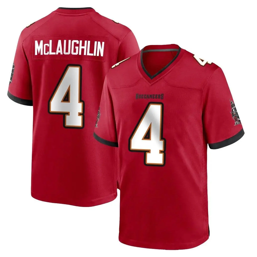 CAdoa TB.Buccaneers #4 Chase McLaughlin Player Red Home Game Stitched Jerseys