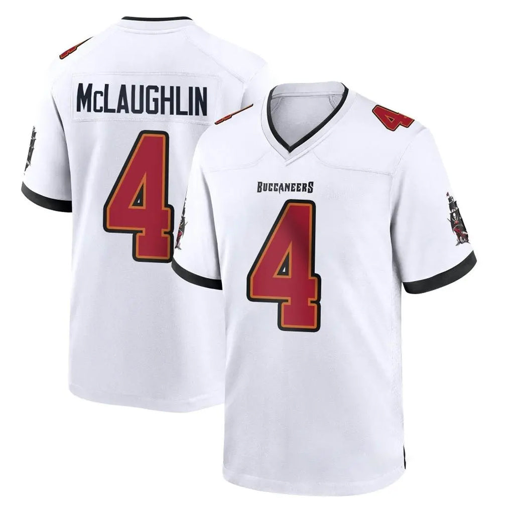 CAdoa TB.Buccaneers #4 Chase McLaughlin Player White Home Game Stitched Jerseys