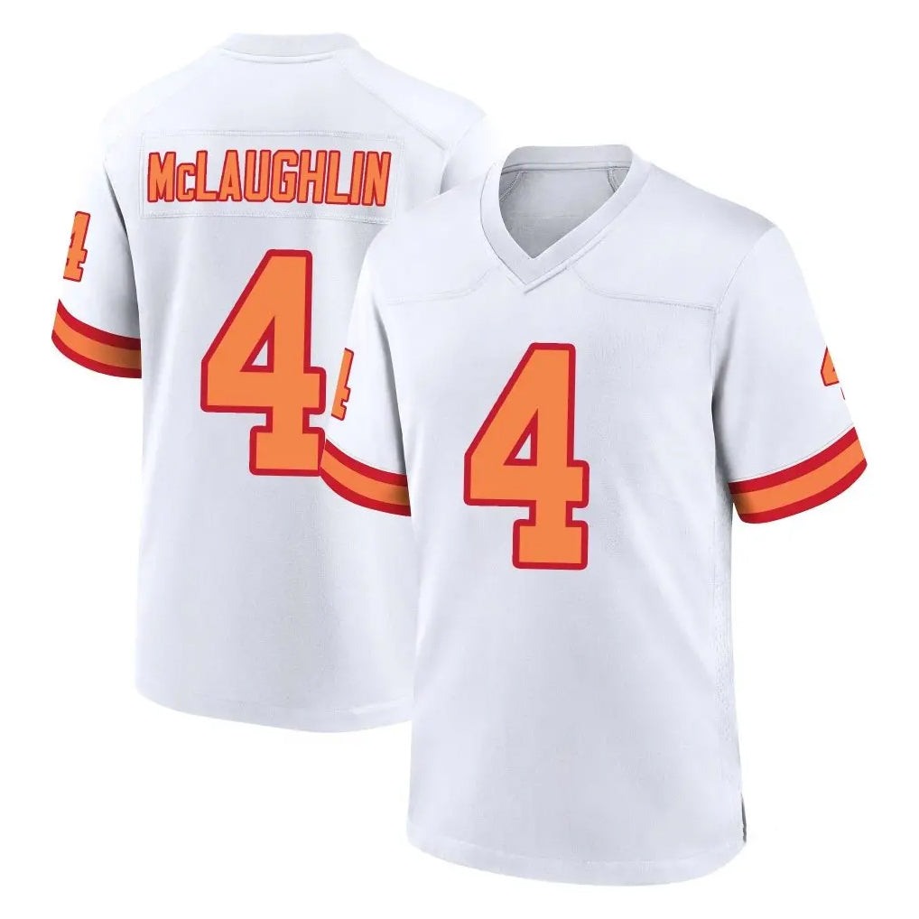 CAdoa TB.Buccaneers #4 Chase McLaughlin Player White '76 Home Game Stitched Jerseys
