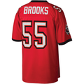 CAdoa TB.Buccaneers #55 Derrick Brooks Mitchell & Ness Red Legacy Replica Stitched Puhic Jersey