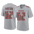 CAdoa TB.Buccaneers #62 Graham Barton Player Gray Atmosphere Fashion Home Game Stitched Jerseys
