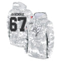 CAdoa TB.Buccaneers #67 Luke Goedeke Player Arctic Camo Limited Salute to Service Pullover Hoodies Game Stitched Jerseys