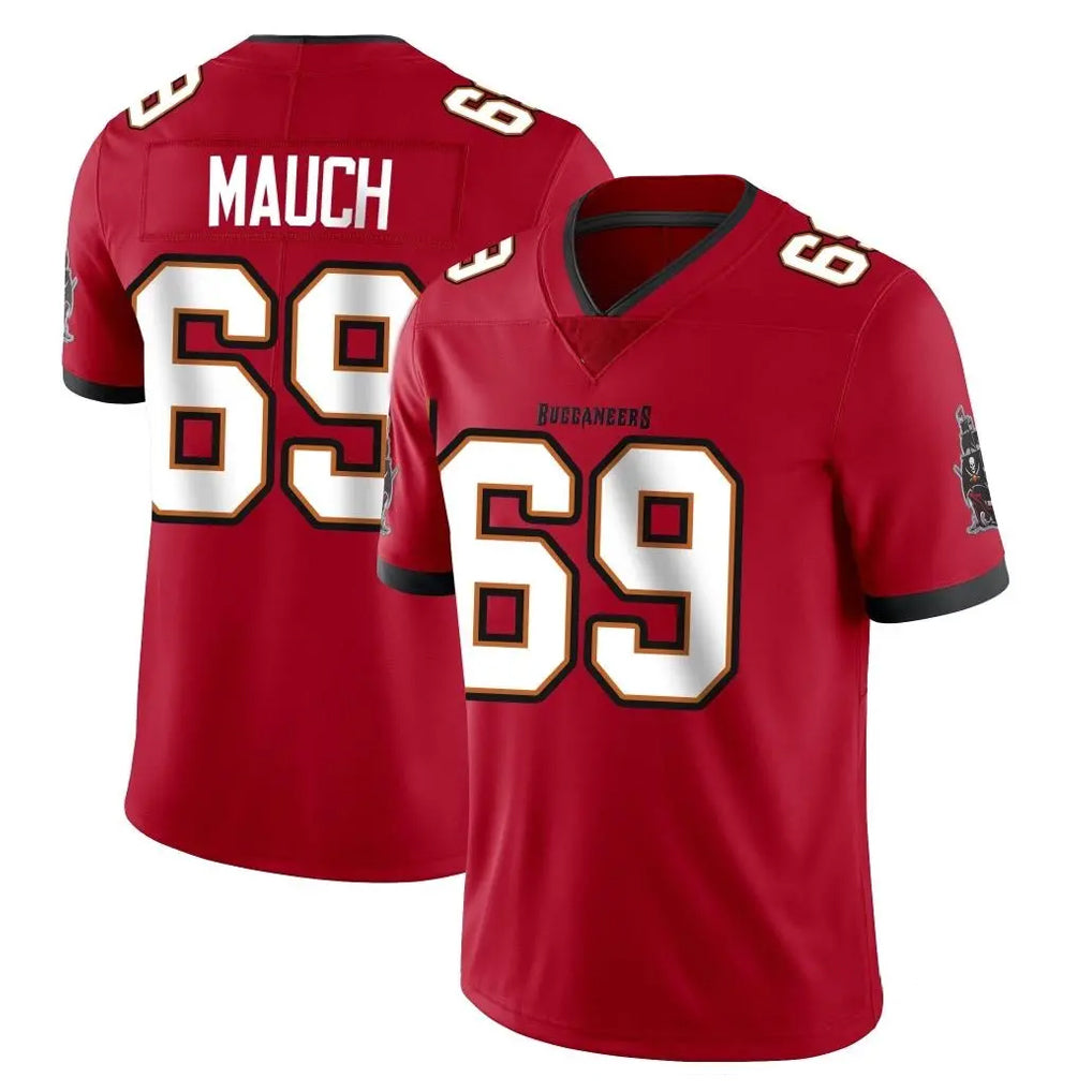 CAdoa TB.Buccaneers #69 Cody Mauch Player Red Limited Vapor Home Game Stitched Jerseys