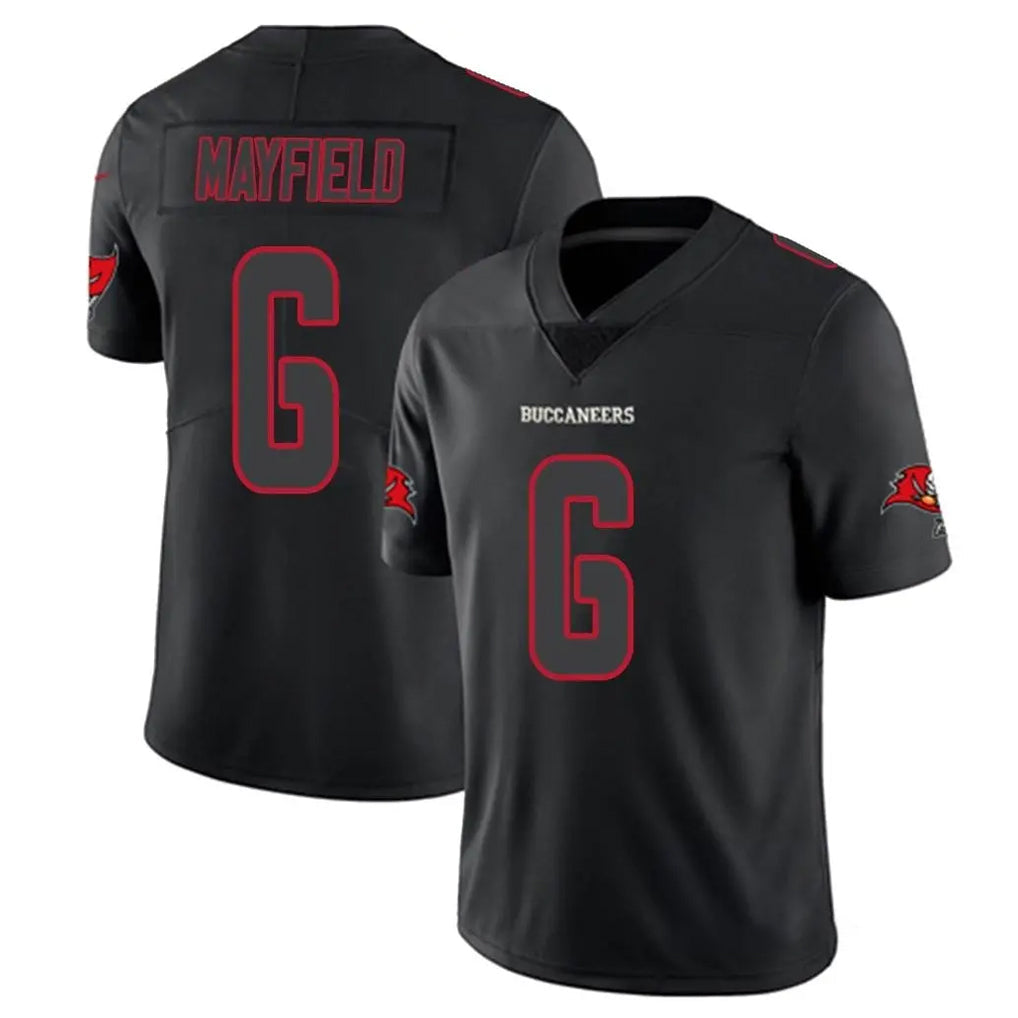 CAdoa TB.Buccaneers #6 Baker Mayfield Player Black Impact Limited Home Game Stitched Jerseys