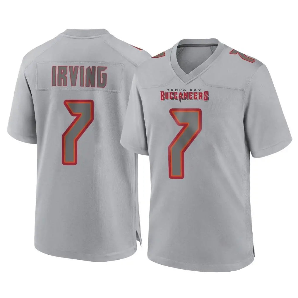 CAdoa TB.Buccaneers #7 Bucky Irving Player Gray Atmosphere Fashion Home Game Stitched Jerseys