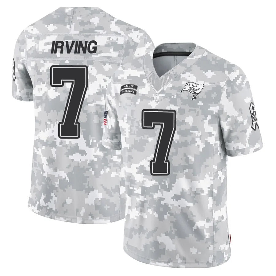 CAdoa TB.Buccaneers #7 Bucky Irving Player Limited Arctic Camo Stitched Jerseys