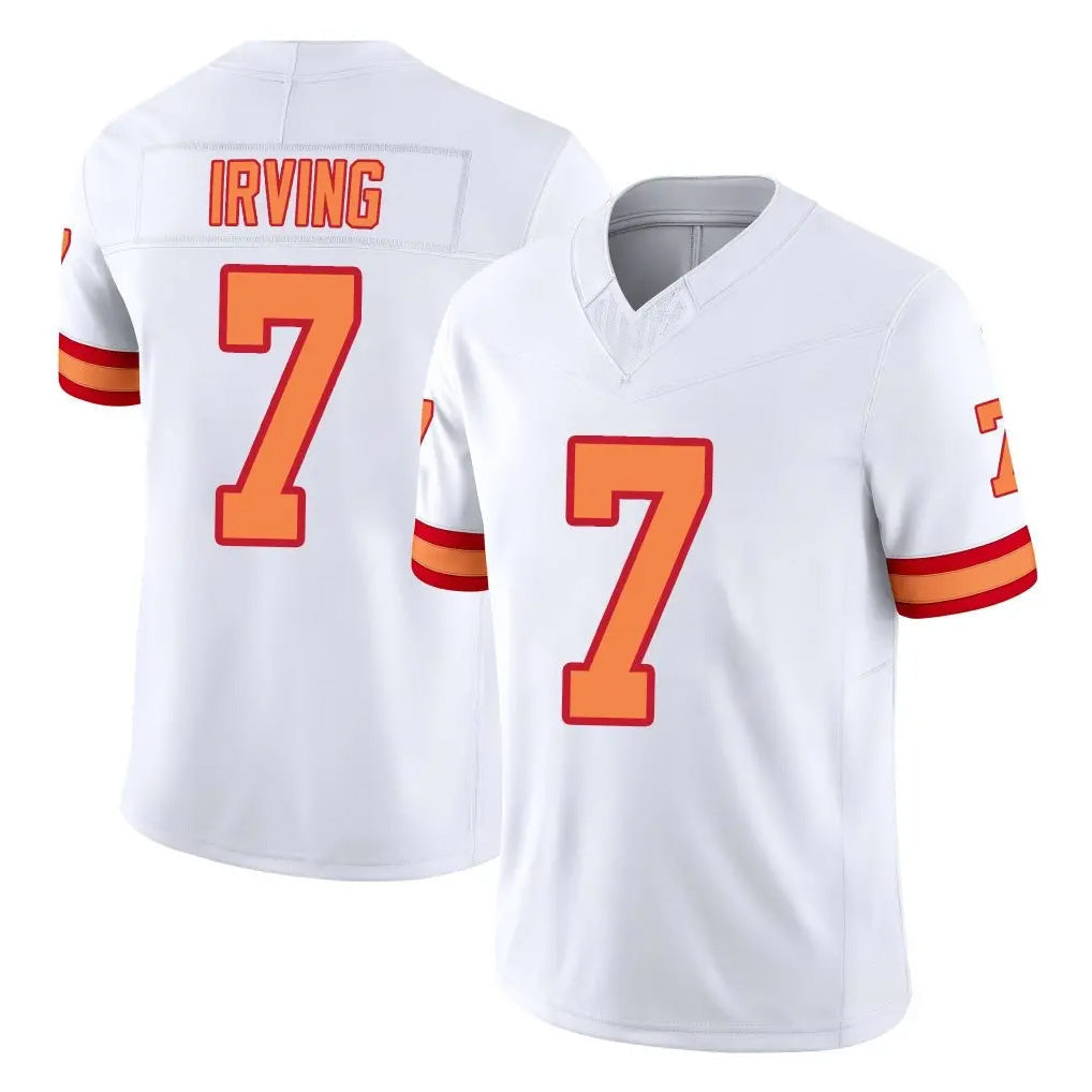 CAdoa TB.Buccaneers #7 Bucky Irving Player White Limited '76 Vapor F.U.S.E. Home Game Stitched Jerseys