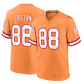 CAdoa TB.Buccaneers #88 Cade Otton Player Orange Throwback Home Game Stitched Jerseys