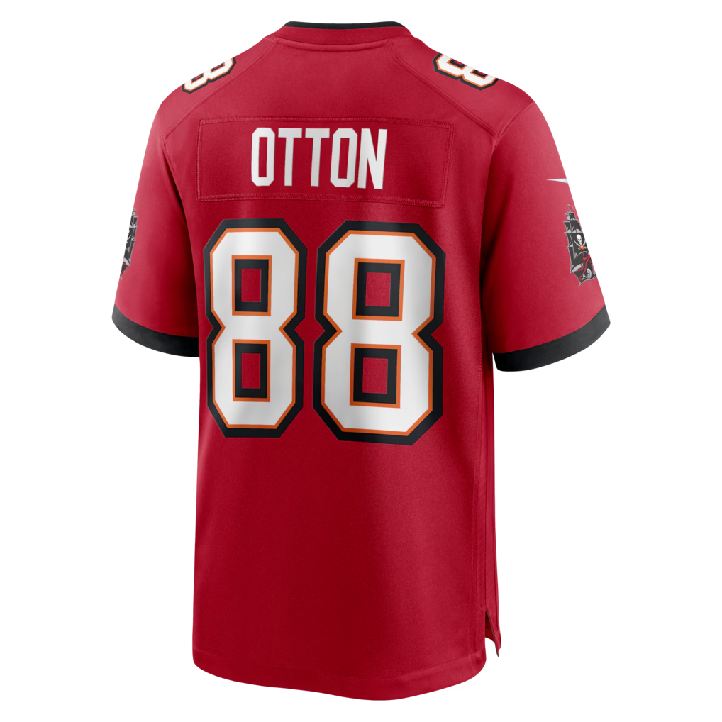 CAdoa TB.Buccaneers #88 Cade Otton Red Game Player Stitched Jerseys