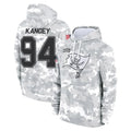 CAdoa TB.Buccaneers #94 Calijah Kancey Player Arctic Camo Limited Salute to Service Pullover Hoodies Game Stitched Jerseys