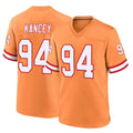 CAdoa TB.Buccaneers #94 Calijah Kancey Player Orange Throwback Home Game Stitched Jerseys