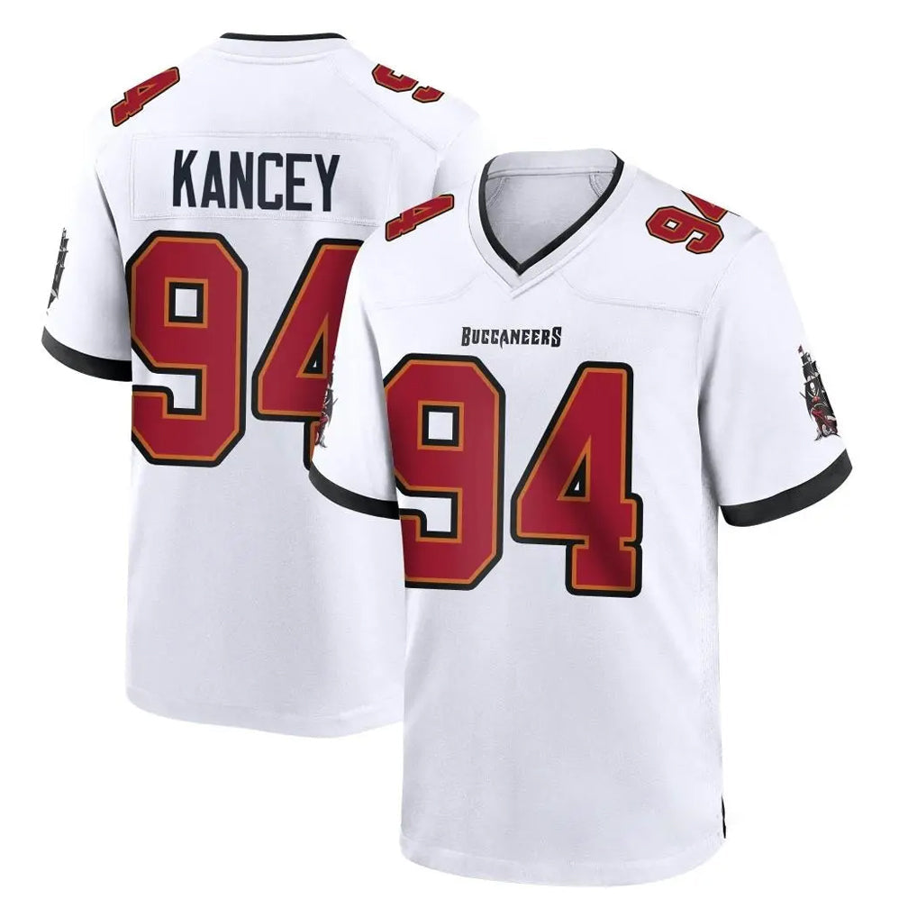 CAdoa TB.Buccaneers #94 Calijah Kancey Player White Home Game Stitched Jerseys