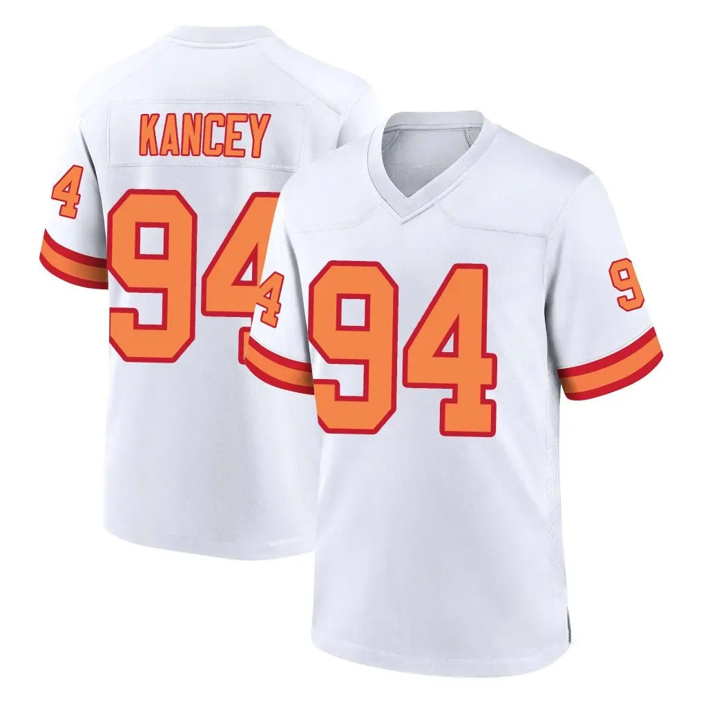 CAdoa TB.Buccaneers #94 Calijah Kancey Player White '76 Home Game Stitched Jerseys