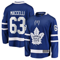 CAdoa T.Maple Leafs #63 Matias Maccelli Blue Home Breakaway Jerseys